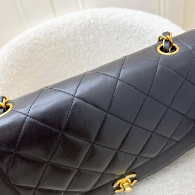 Chanel Medium Vintage Diana Flap in Black Lambskin and 24K GHW