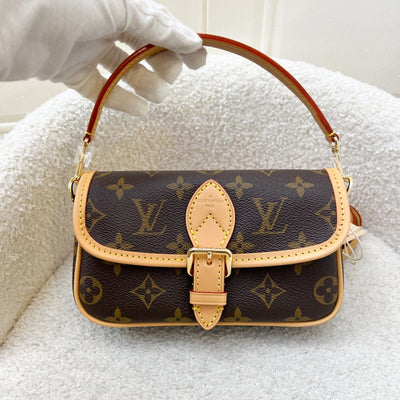 LV Nano Diane in Monogram Canvas and GHW (Model: M83298)