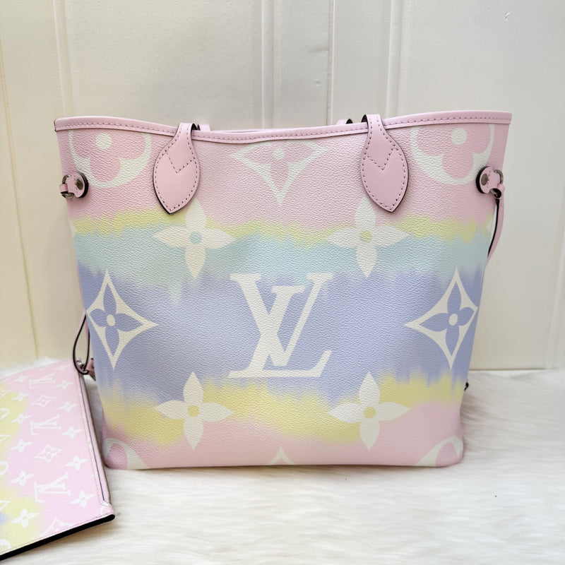 LV Neverfull MM in Pastel Escale Monogram Canvas and SHW (Model: M45270)