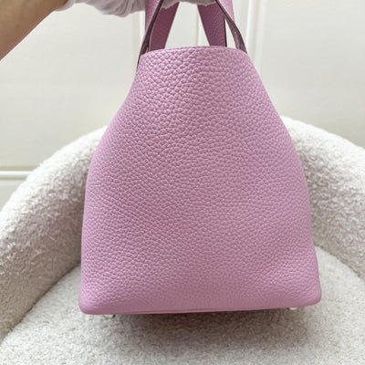 Hermes Picotin 18 in Mauve Sylvestre Clemence Leather and PHW