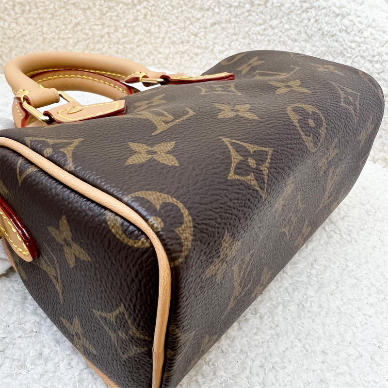 LV Nano Speedy in Monogram Canvas and GHW