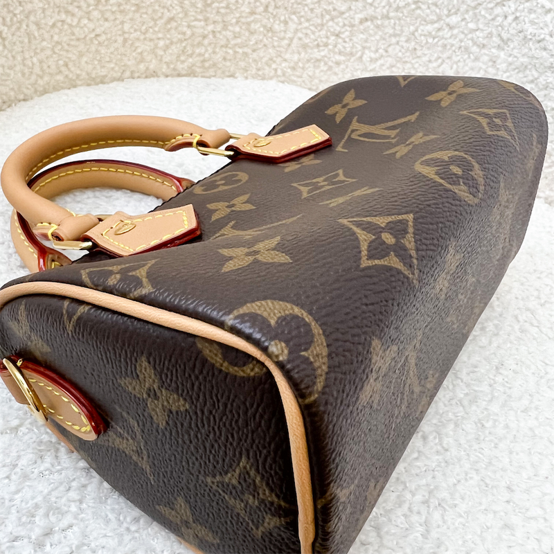 LV Nano Speedy in Monogram Canvas and GHW