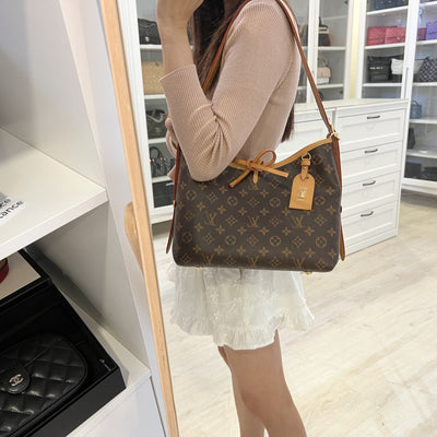 LV Carryall PM in Monogram Canvas and GHW (M46203)