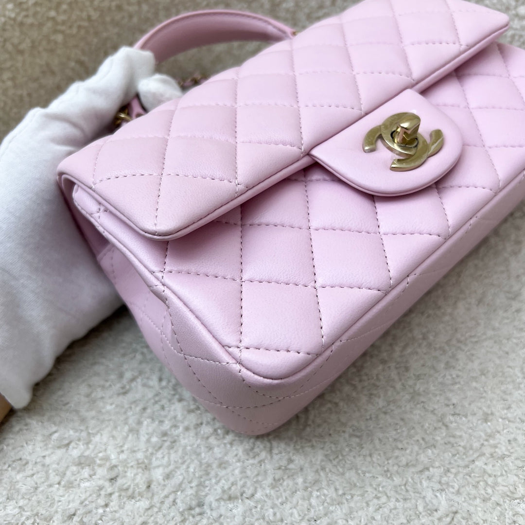 Brand New] Chanel Top Handle Mini Rectangle Flap in 25S