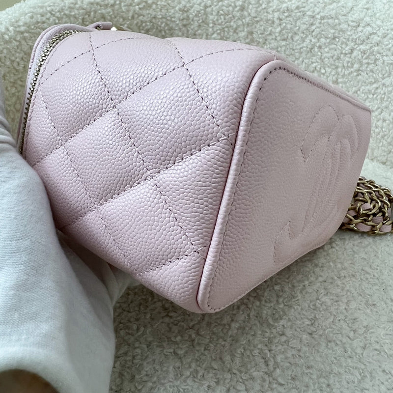 Chanel 22S Small Vanity in Pink Caviar and LGHW