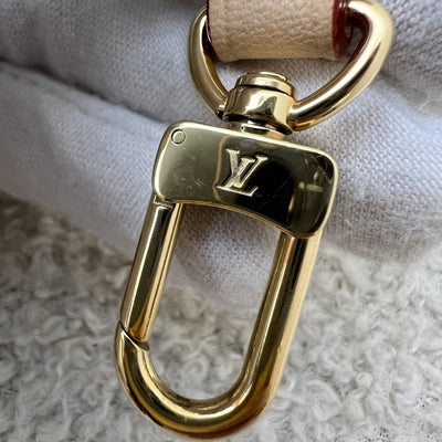 LV Louis Vuitton x Takashi Murakami Pochette Accessoires in Multicolore Blanc Monogram Canvas and GHW (Model: M13404)