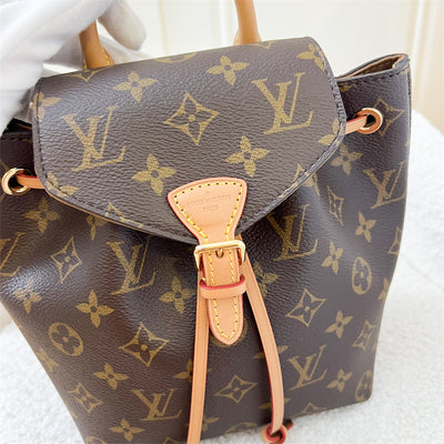 LV Montsouris BB Backpack in Monogram Canvas GHW