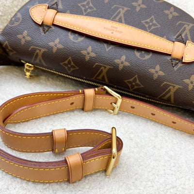 LV Bumbag in Monogram Canvas and GHW