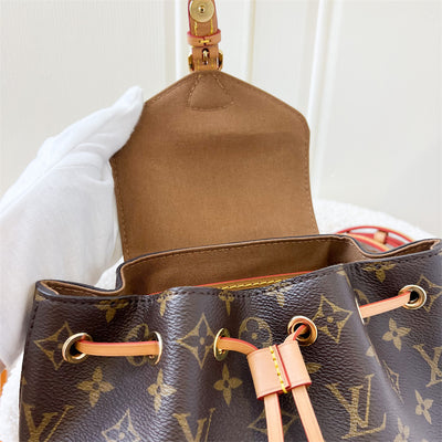 LV Montsouris BB Backpack in Monogram Canvas GHW