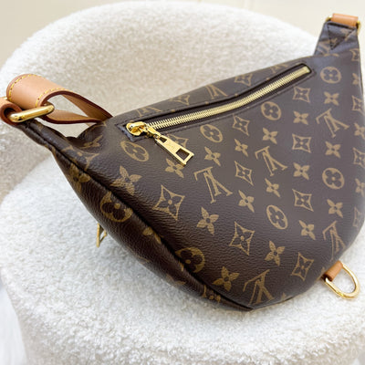 LV Bumbag in Monogram Canvas and GHW