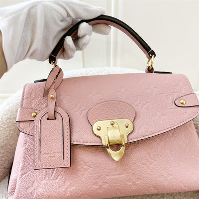 LV Georges BB in Pink Monogram Empreinte Leather GHW