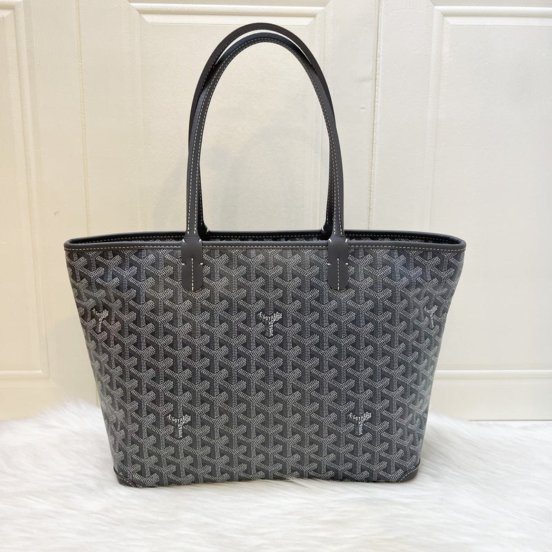 [Sep 2025] Goyard Artois PM Tote in Grey Signature Goyardine Canvas