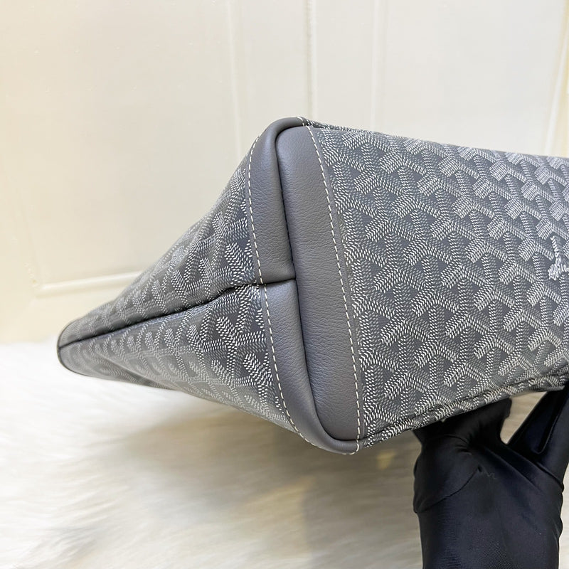 [Sep 2025] Goyard Artois PM Tote in Grey Signature Goyardine Canvas