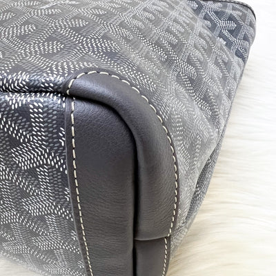 [Sep 2025] Goyard Artois PM Tote in Grey Signature Goyardine Canvas