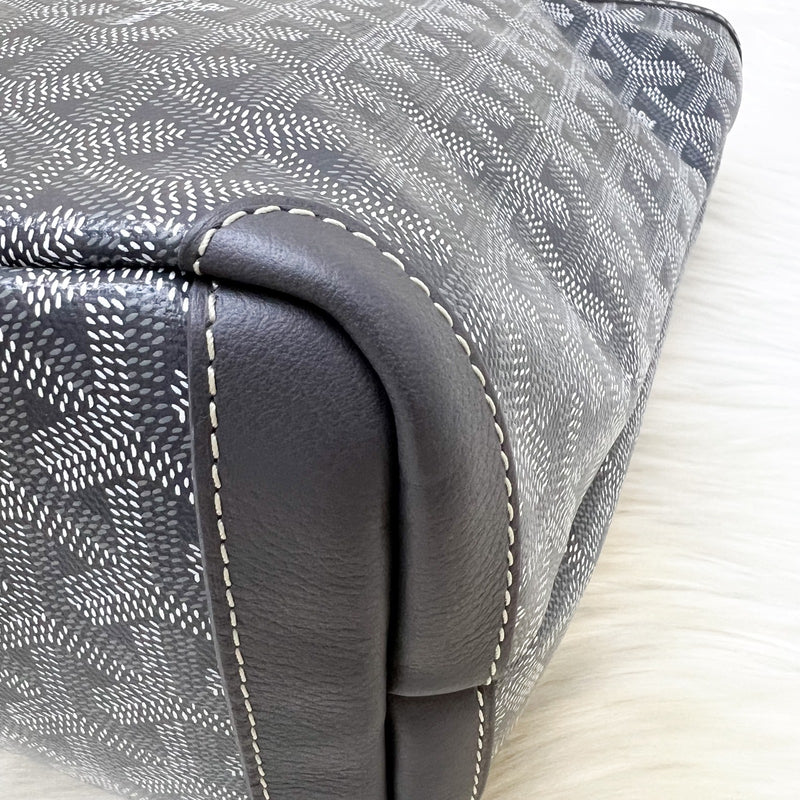[Sep 2025] Goyard Artois PM Tote in Grey Signature Goyardine Canvas