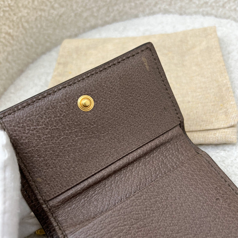 Gucci Ophidia GG Trifold Wallet GHW