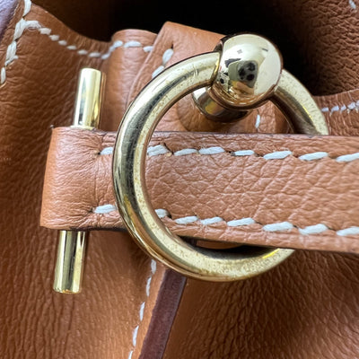 Hermes Mini Roulis 18 in Gold Evercolor Leather and GHW