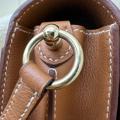 Hermes Mini Roulis 18 in Gold Evercolor Leather and GHW