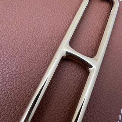 Hermes Mini Roulis 18 in Gold Evercolor Leather and GHW