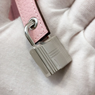 Hermes Picotin 18 in Rose Sakura Clemence Leather and PHW