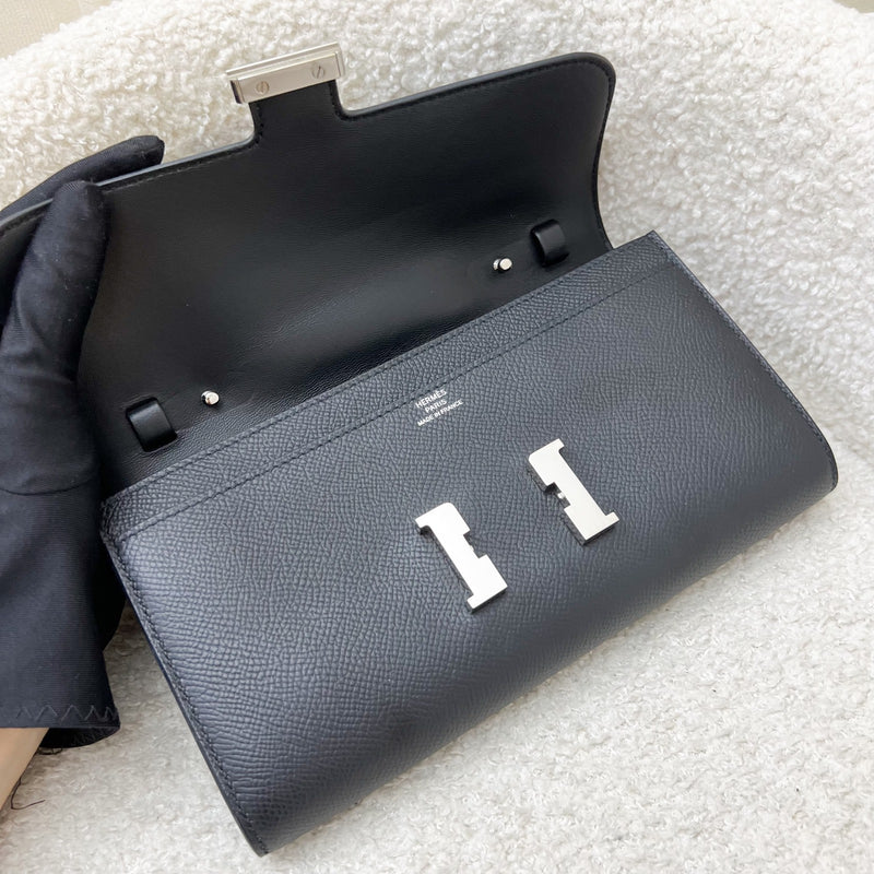 Hermes Constance to Go WOC in Noir Black Epsom Leather and PHW