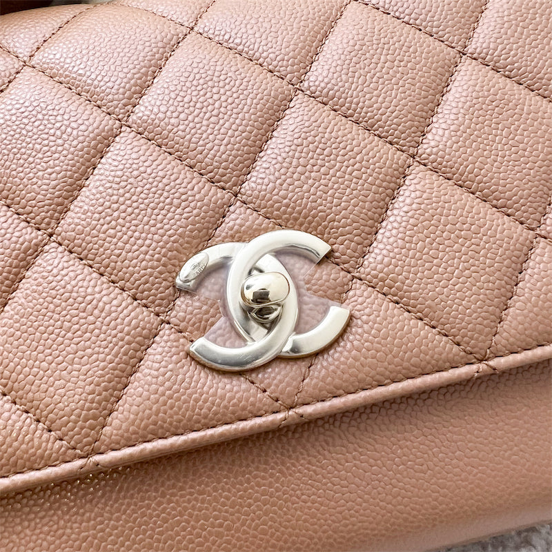 Chanel Mini Business Affinity Bag in Caramel / LGHW