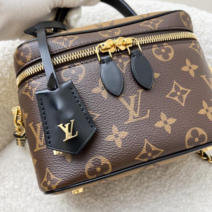 LV Vanity PM in Monogram Canvas, Black Trim and GHW (Model: M45165