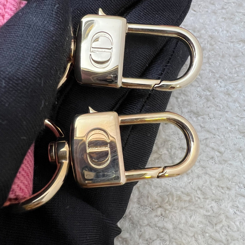 Dior Medium Lady D-Joy Bag in Pink Denim and LGHW (Model: M0540WTJA, Colour: M929)