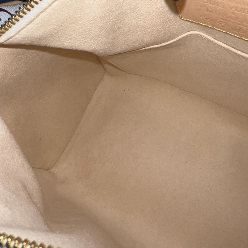 [Local Set - Jun 2025] LV Louis Vuitton x Takashi Murakami Speedy 25 in Multicolore Blanc Monogram Canvas and GHW