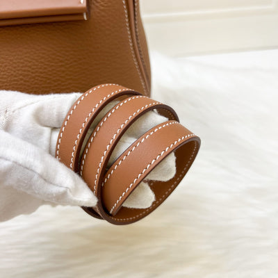 Hermes 24/24 29 Bag in Gold Togo and Swift Leather and GHW