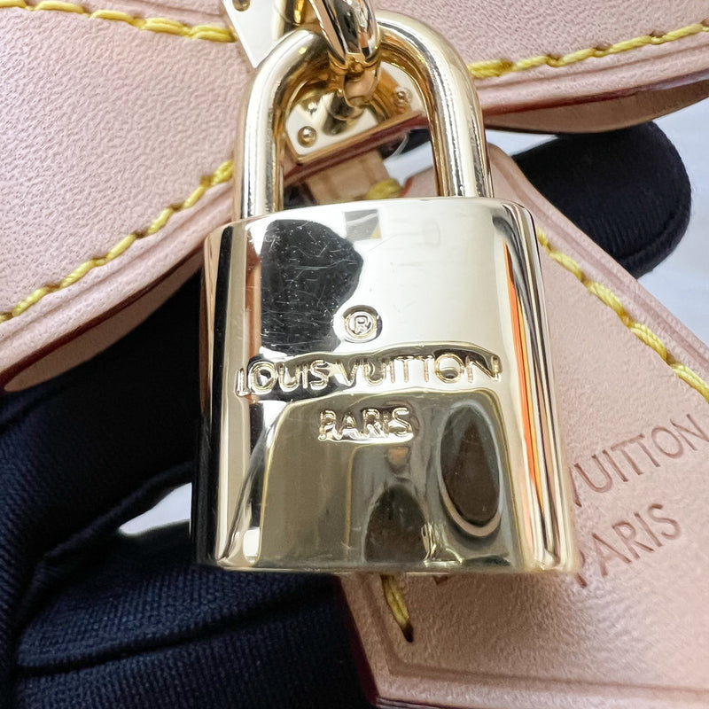 [Local Set - Jun 2025] LV Louis Vuitton x Takashi Murakami Speedy 25 in Multicolore Blanc Monogram Canvas and GHW