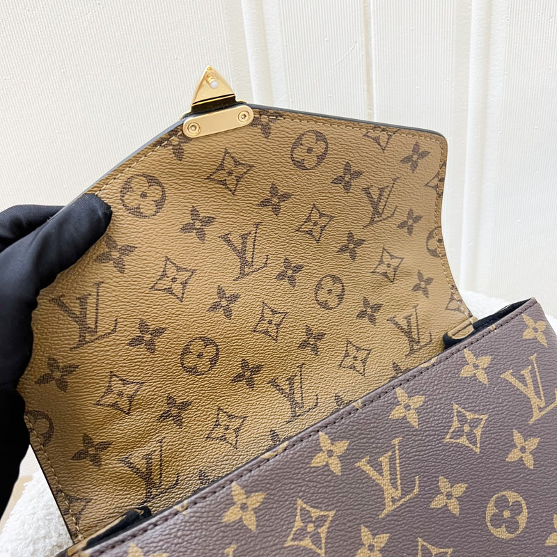 LV Pochette Metis in Reverse Monogram Canvas and GHW (Model: M44876)