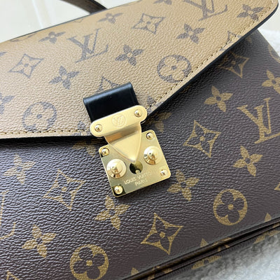 LV Pochette Metis in Reverse Monogram Canvas and GHW (Model: M44876)