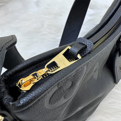 LV Carryall PM in Black Giant Monogram Empreinte Leather and GHW