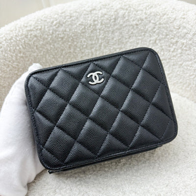 Chanel Mini Camera Bag in Black Caviar and SHW