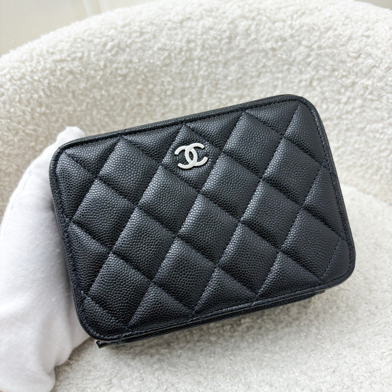 Chanel Mini Camera Bag in Black Caviar and SHW