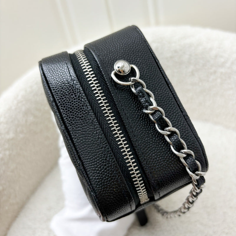 Chanel Mini Camera Bag in Black Caviar and SHW