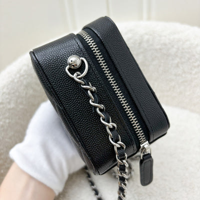 Chanel Mini Camera Bag in Black Caviar and SHW