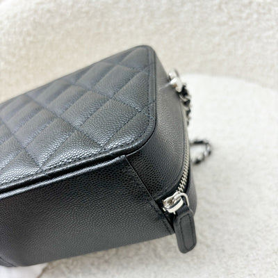 Chanel Mini Camera Bag in Black Caviar and SHW