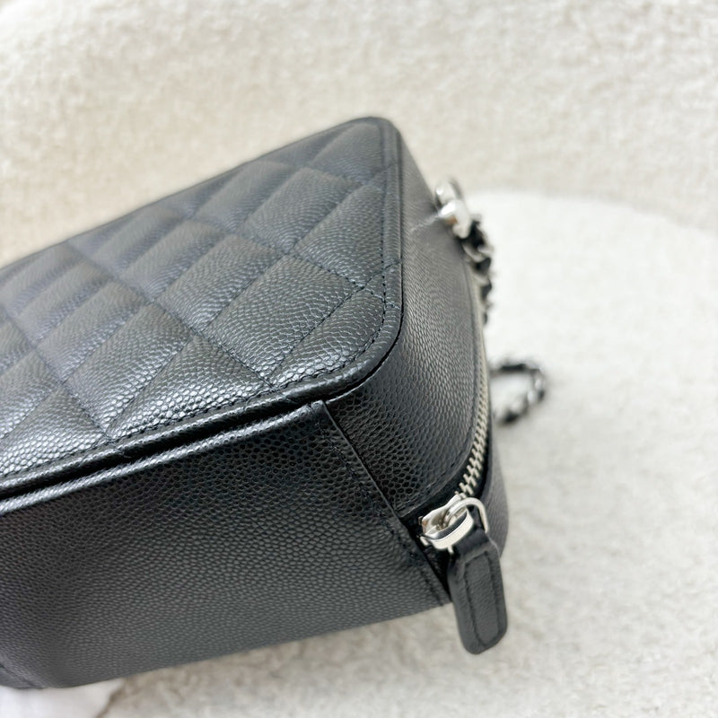 Chanel Mini Camera Bag in Black Caviar and SHW