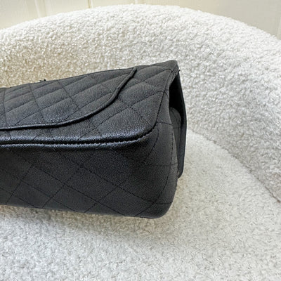 Chanel Top Handle Mini Rectangle Flap in 21S Black Caviar and AGHW