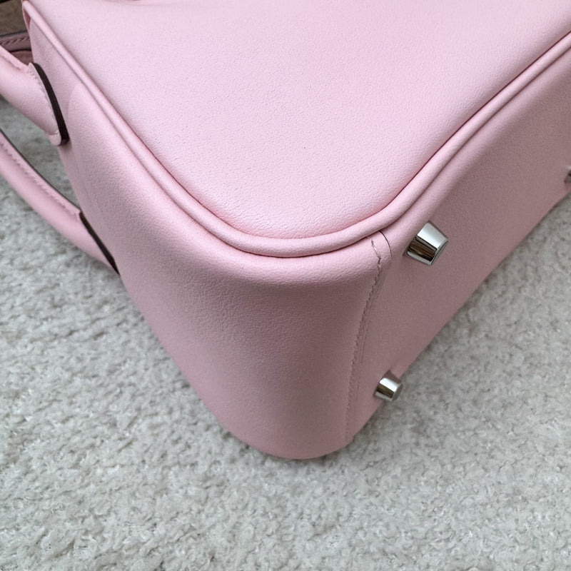 Hermes Mini Lindy in Rose Sakura Swift Leather and PHW