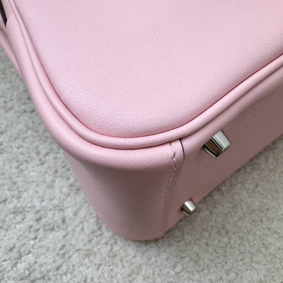 Hermes Mini Lindy in Rose Sakura Swift Leather and PHW