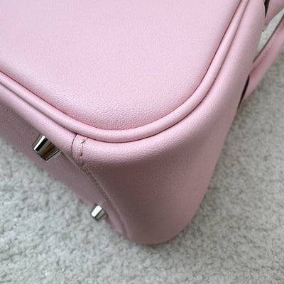 Hermes Mini Lindy in Rose Sakura Swift Leather and PHW