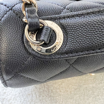 Chanel Large Business Affinity Flap in Black Caviar and LGHW