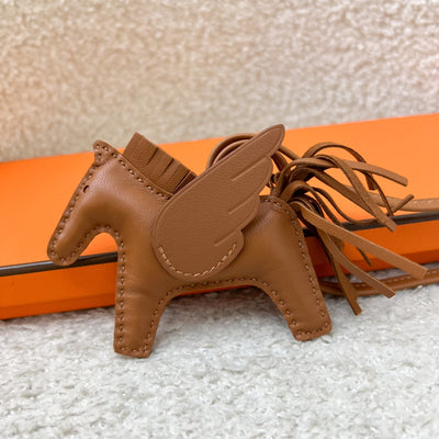 Hermes Rodeo Pegasus PM Charm in Gold