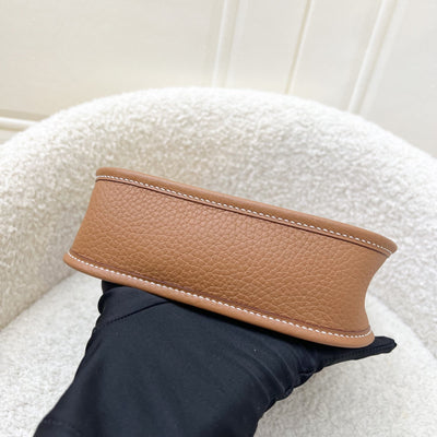 [BN Long Strap - Oct 2025] Hermes Mini Evelyne 16 TPM in Gold Clemence Leather and GHW [Long Strap]