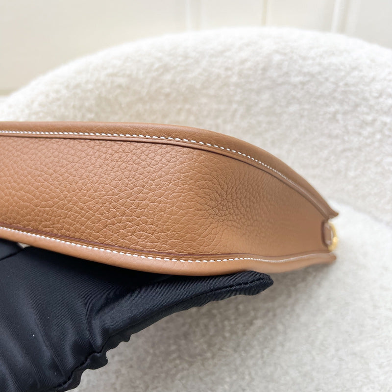 [BN Long Strap - Oct 2025] Hermes Mini Evelyne 16 TPM in Gold Clemence Leather and GHW [Long Strap]