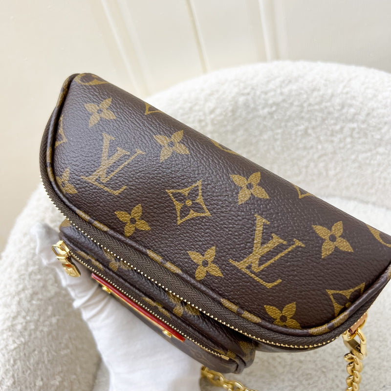 LV Mini Bumbag in Monogram Canvas and GHW (Model: M82335)