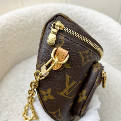LV Mini Bumbag in Monogram Canvas and GHW (Model: M82335)